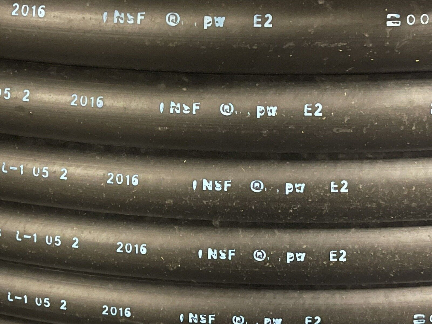 WL PLASTICS PE4710 PRESSURE RATED POLYETHYLENE PIPE 1" IPS SDR11, 500 Ft. COIL