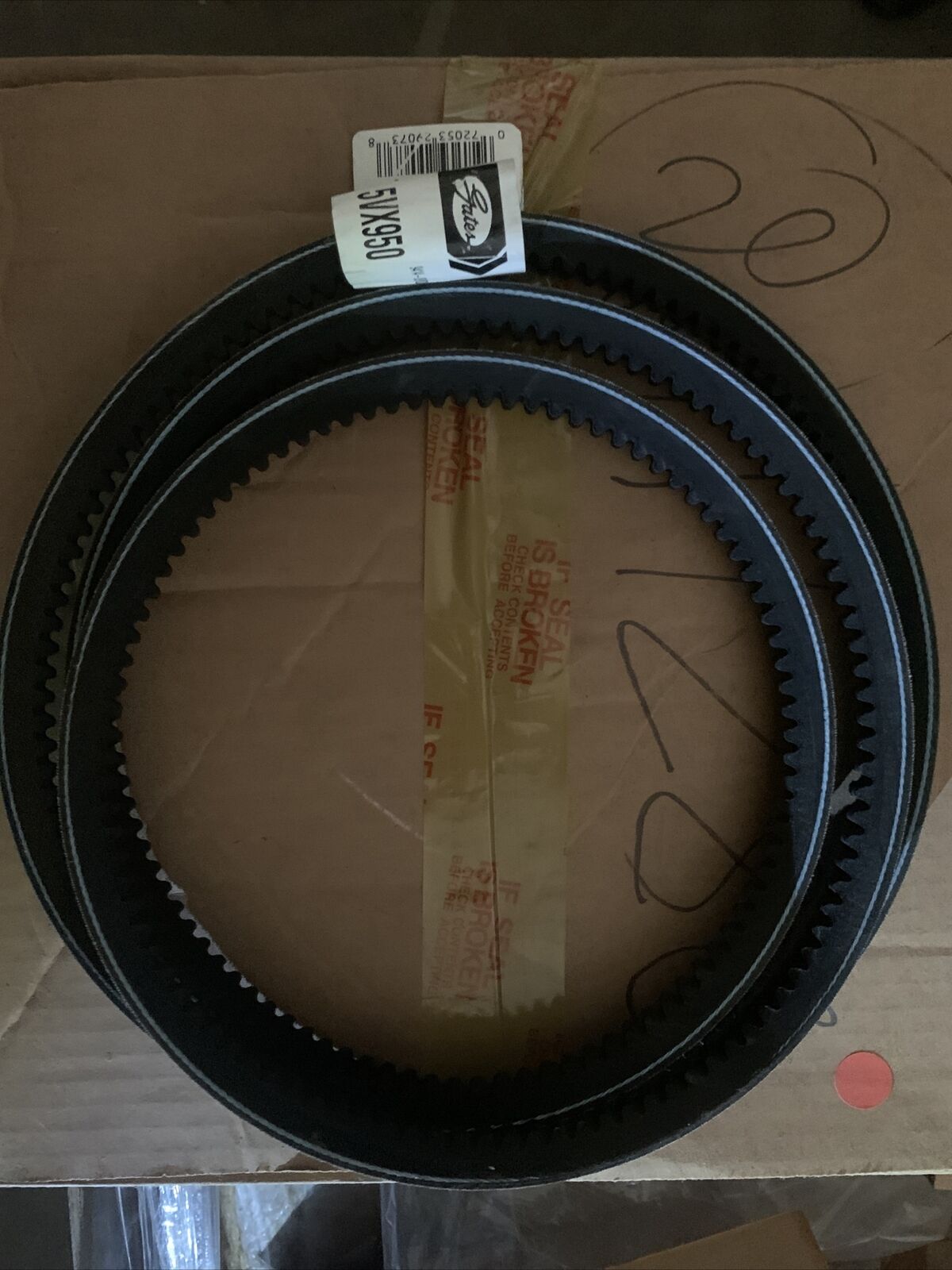GATES 5VX950 SUPER HC V-BELT - 5/8" X 95"