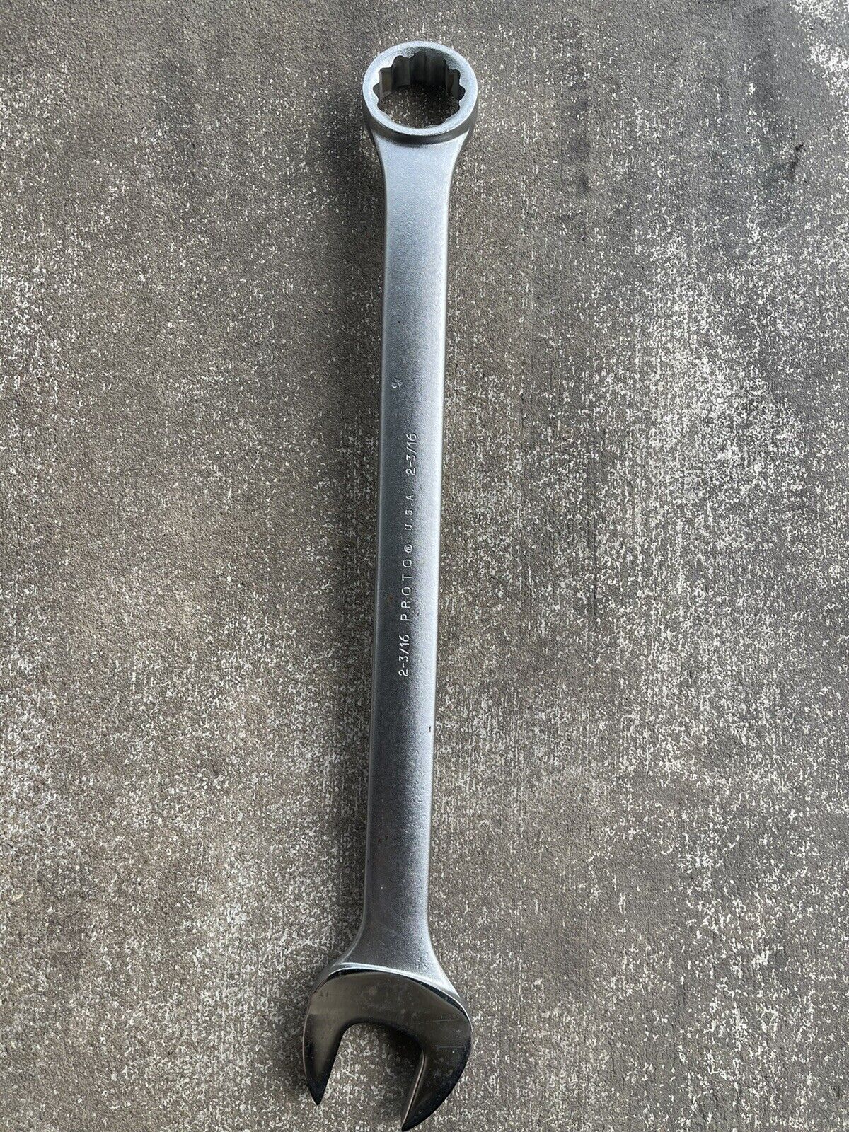 PROTO J1270 COMBINATION WRENCH, ALLOY STEEL, 2-3/16" HEAD SIZE, 12-POINT BOX END