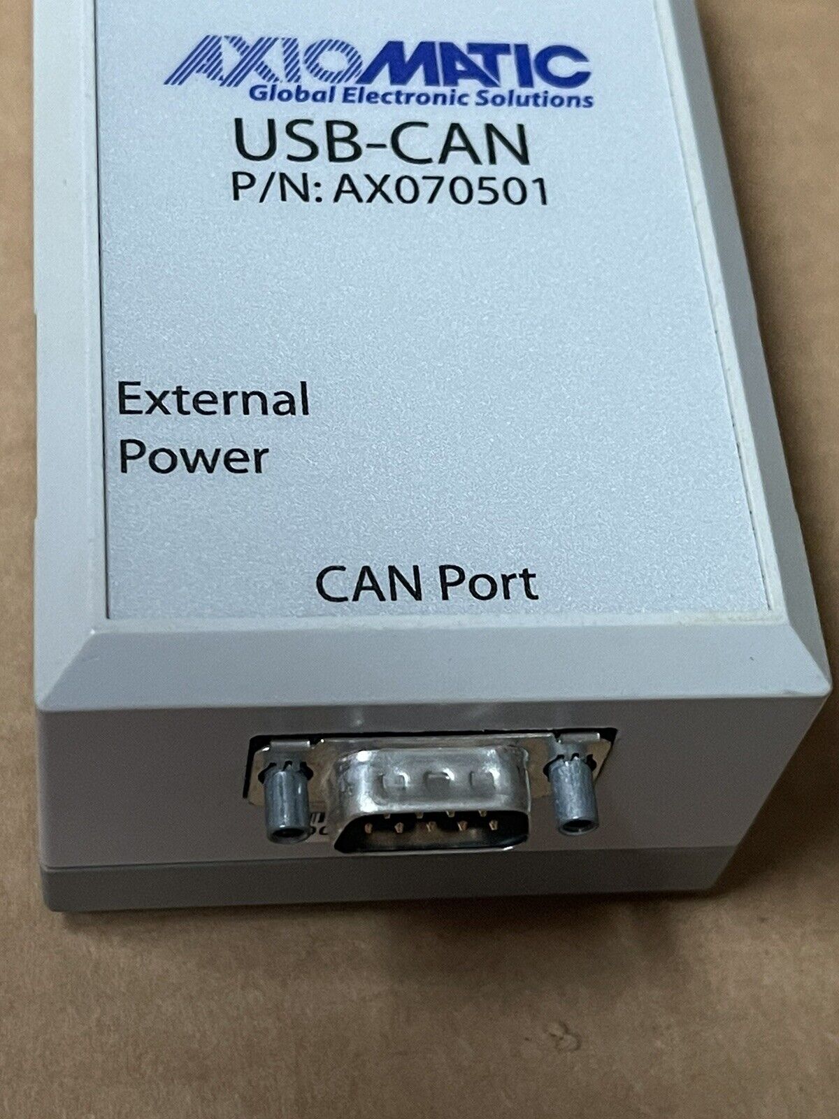 AXIOMATIC USB-CAN AX070501 USB to CAN CONVERTER FOR ELECTRONIC ASSISTANT