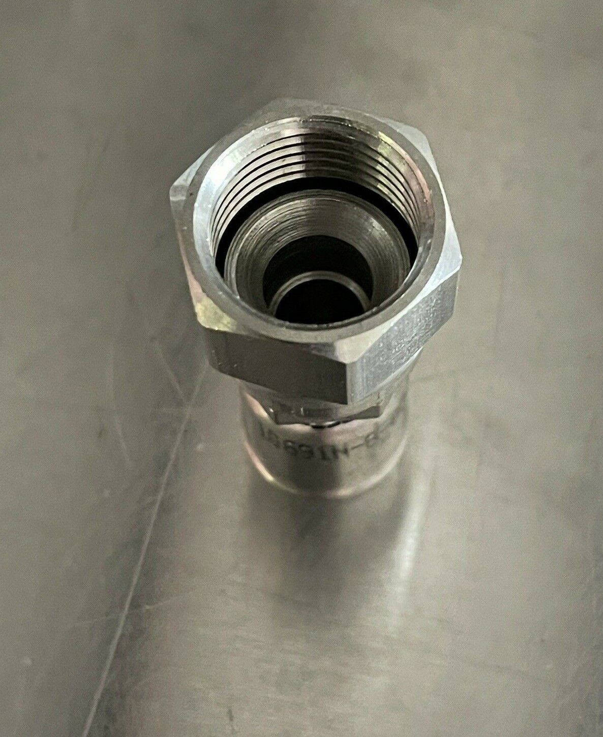 PARKER 10691N-8-8C FITTINGS FOR PTFE HOSE 91/91N, FEMALE JIC 37° SWIVEL STRAIGHT