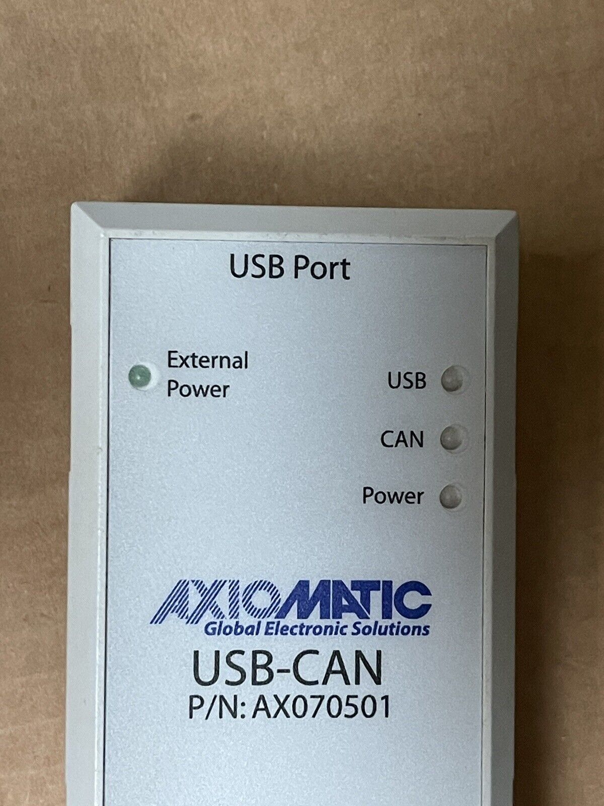 AXIOMATIC USB-CAN AX070501 USB to CAN CONVERTER FOR ELECTRONIC ASSISTANT