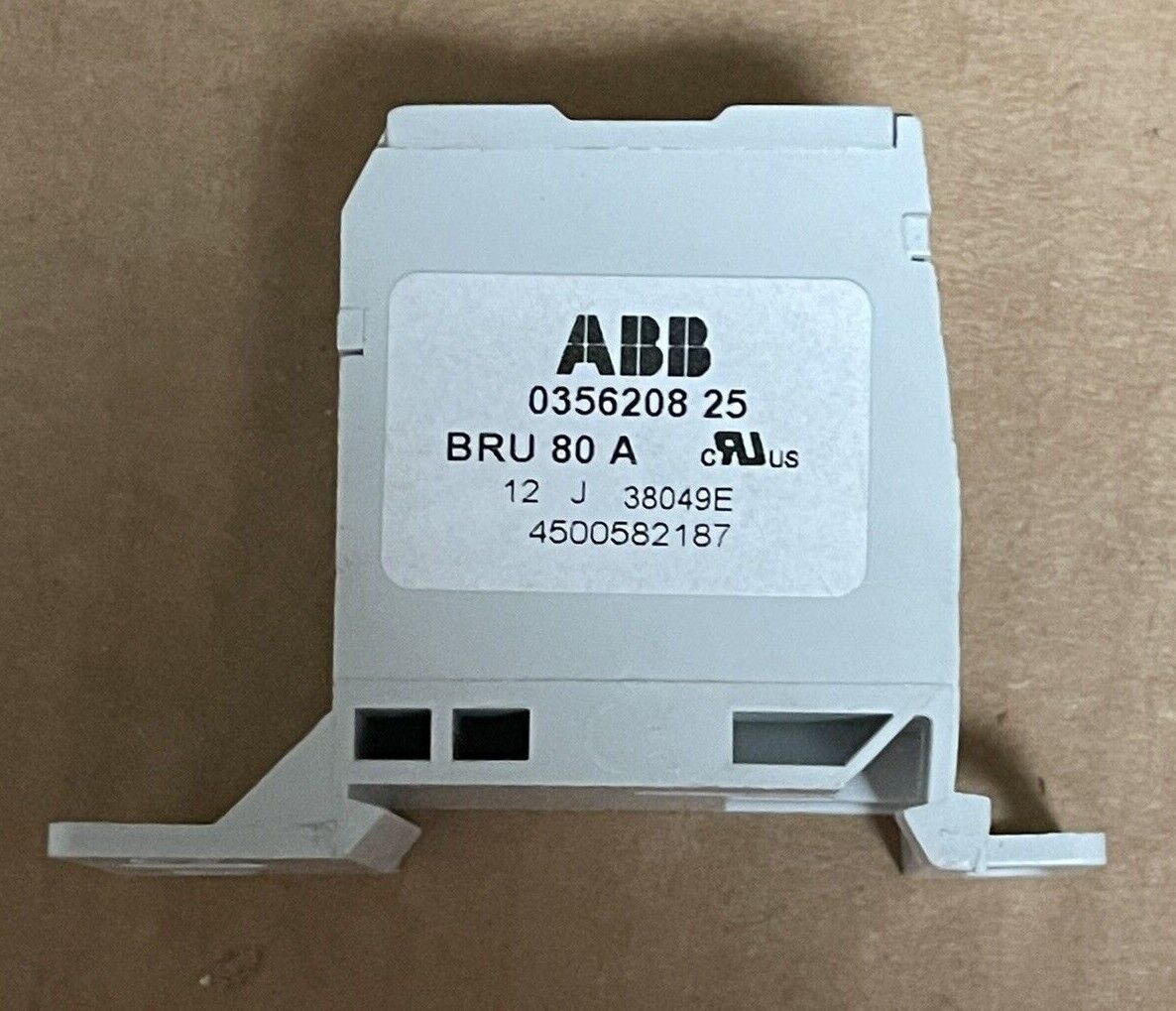 ABB 0356 208 25 (035620825) DISTRIBUTION TERMINAL BLOCK, BRU 80 A