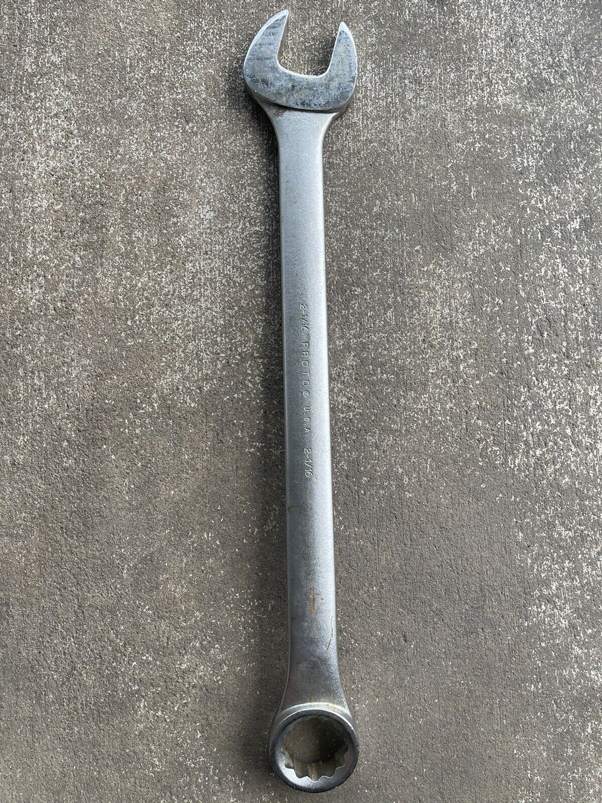 PROTO J1266 COMBINATION WRENCH, ALLOY STEEL, 2-1/16" HEAD SIZE, 12-POINT BOX END