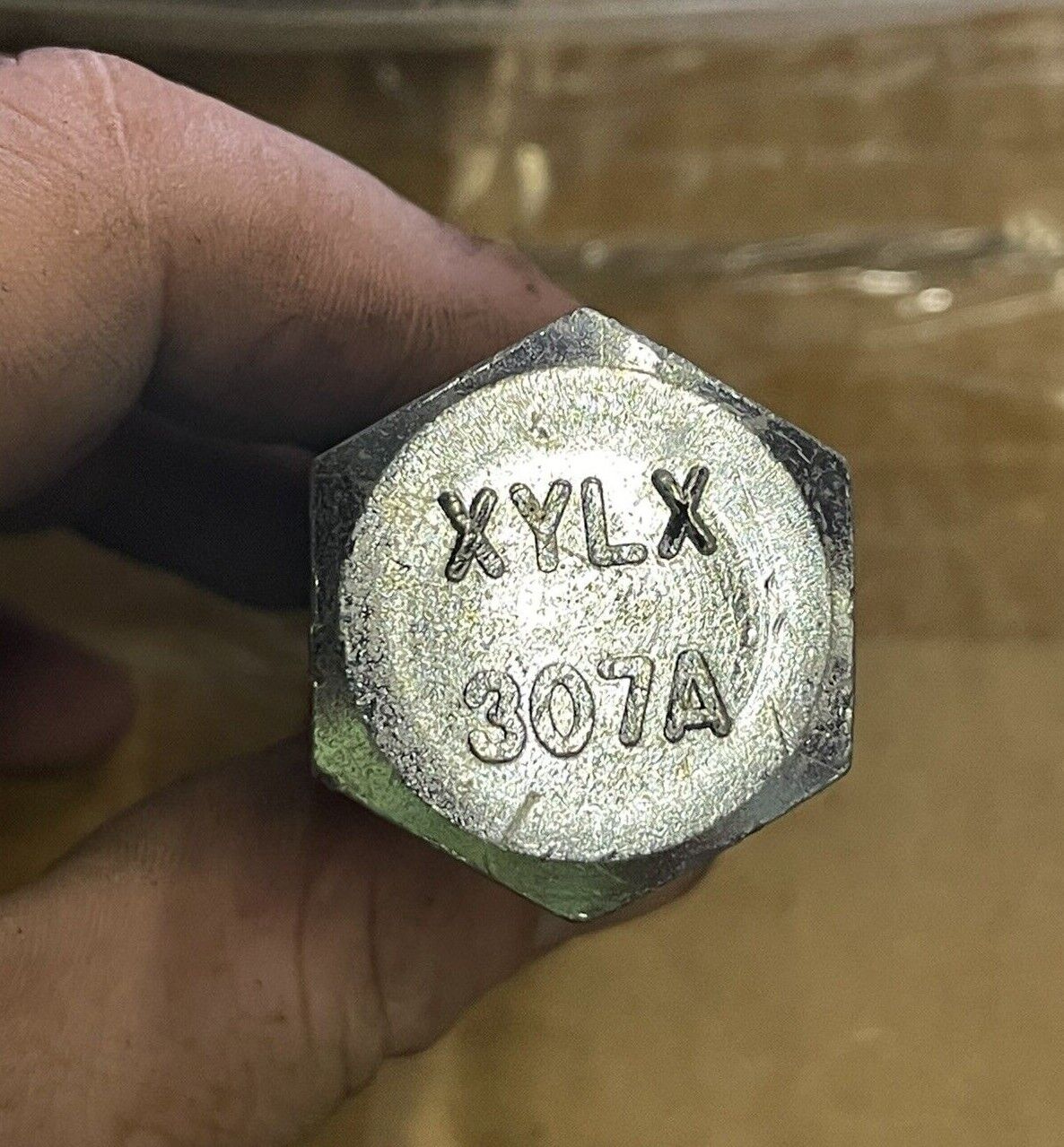 3/4"-10 X 3-1/2" ASTM A307A HEX BOLT, ZINC PLATED (5 PACK)
