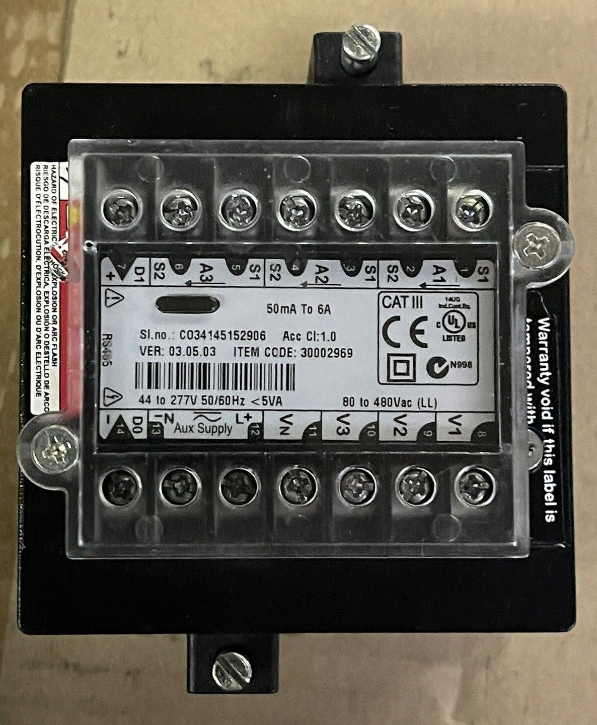 SCHNIDER ELECTRIC EasyLogic PM1200 POWER & ENERGY METER