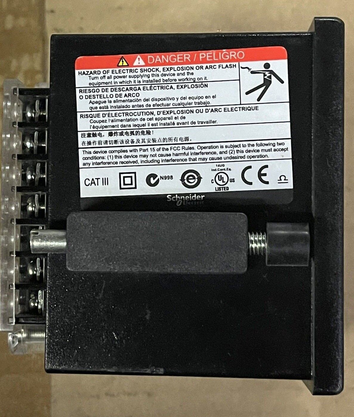 SCHNIDER ELECTRIC EasyLogic PM1200 POWER & ENERGY METER