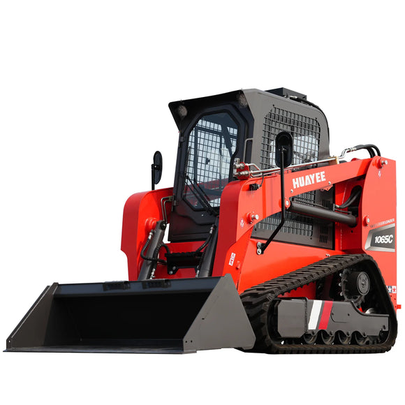 Professional Crawler Skid Steer Loader With 74HP Cummins EPA Certified | HUAYEE HY1065C