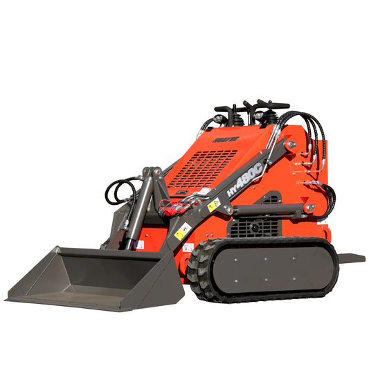 Compact Track Stand-On Skid Steer Loader With 23 Hp RATO Engine | HUAYEE HY480C