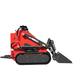 Compact Track Stand-On Skid Steer Loader With 23 Hp RATO Engine | HUAYEE HY480C - 0