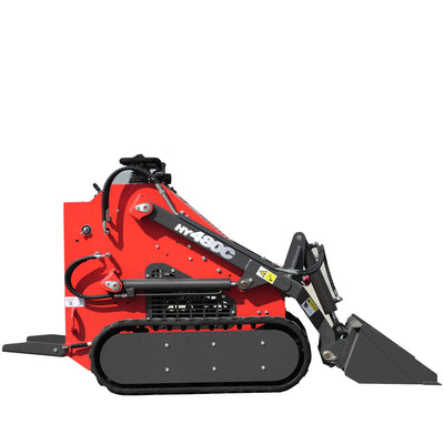 Compact Track Stand-On Skid Steer Loader With 23 Hp RATO Engine | HUAYEE HY480C - 0