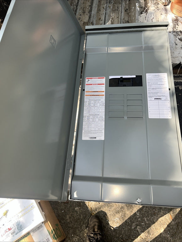 Square D Homeline 200A 8/16 Main Breaker Outdoor Load Center HOM816M20 ...