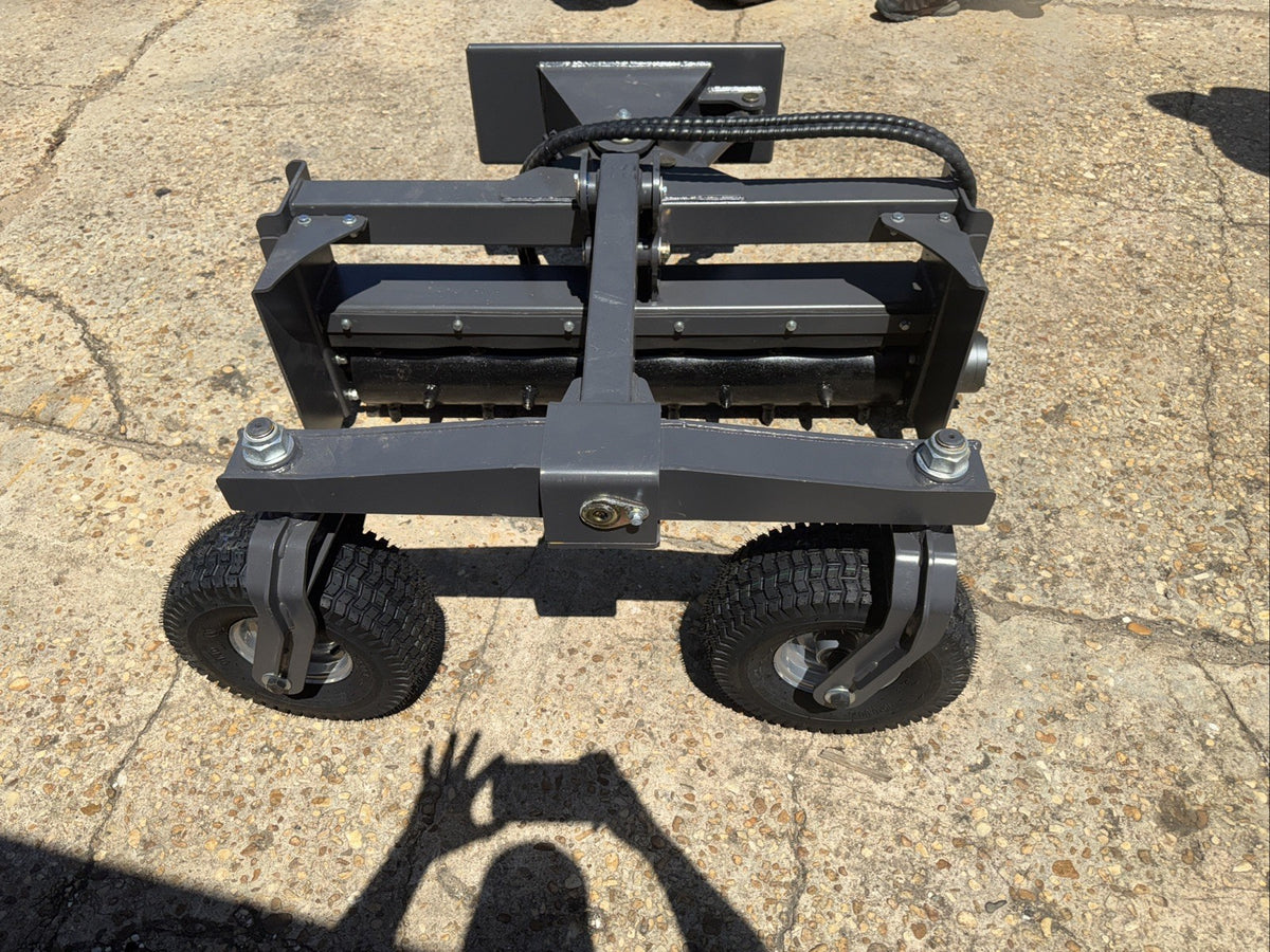 Mini Skid Steer Harley Rake Soil Conditioner Attachment for Toro Dingo ...