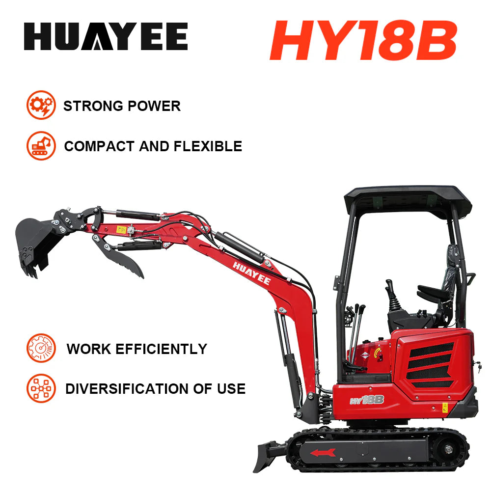 Mini Excavator With 14hp Kubota Engine | Hydraulic Thumb, Side Swing ...