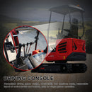 Mini Excavator With 14hp Kubota Engine | Hydraulic Thumb, Side Swing & Canopy | HUAYEE HY18B-4