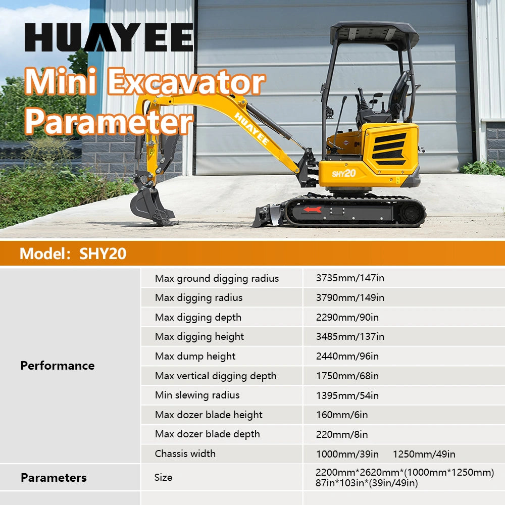 Mini Excavator | SHY20