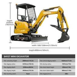 Mini Excavator | SHY27