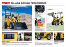 Huayee WHY500 Mini Wheel Loader YN27 Turbo Diesel 4x4, 1,000 kg Rated Load-3