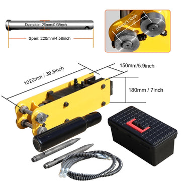 Hydraulic Hammer For 1-1.8 Ton Mini Excavators | HUAYEE HYE03 - 0