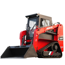 High-Performance 57HP LS Mtron EPA Certified Compact Crawler Skid Steer Loader | HUAYEE HY1050C