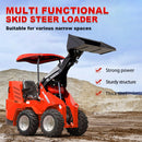 Mini Wheel Skid Steer Loader With 23 Hp B&S Engine & Canopy | HUAYEE HY480D-3