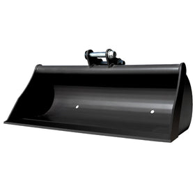 32" Toothless Bucket For 1-1.8 Ton Mini Excavators | HUAYEE HYE01-2