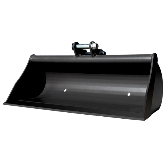 32" Toothless Bucket For 1-1.8 Ton Mini Excavators | HUAYEE HYE01-2