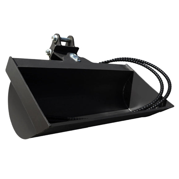 800mm 32" Tilt Bucket For 1-1.8 Ton Mini Excavators | HUAYEE HYE04