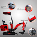 1 Ton Mini Excavator With 13.5HP RATO Engine & Canopy | HY10C-3