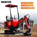 1 Ton Mini Excavator With 13.5HP RATO Engine & Canopy | HY10C-6