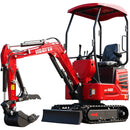 1.4-Ton Mini Excavator With Hydraulic Thumb Clamp & Canopy | 13.5 Hp RATO Engine | HY14B-1