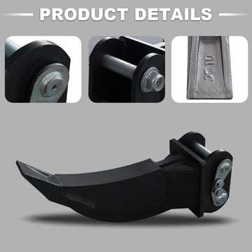 Ripper For 1-1.8 Ton Mini Excavators | HUAYEE HYE01-4 - 0