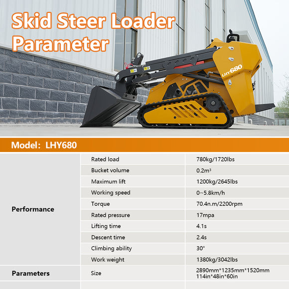 Mini Skid Steer Loader | LHY680