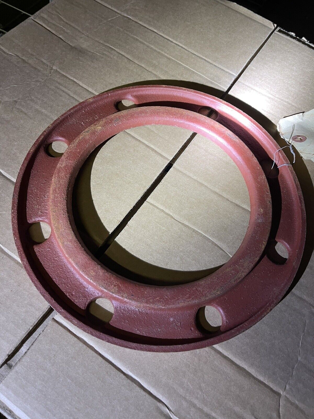 6" IPS DUCTILE IRON BACKUP RING, ASTM A536, CL150