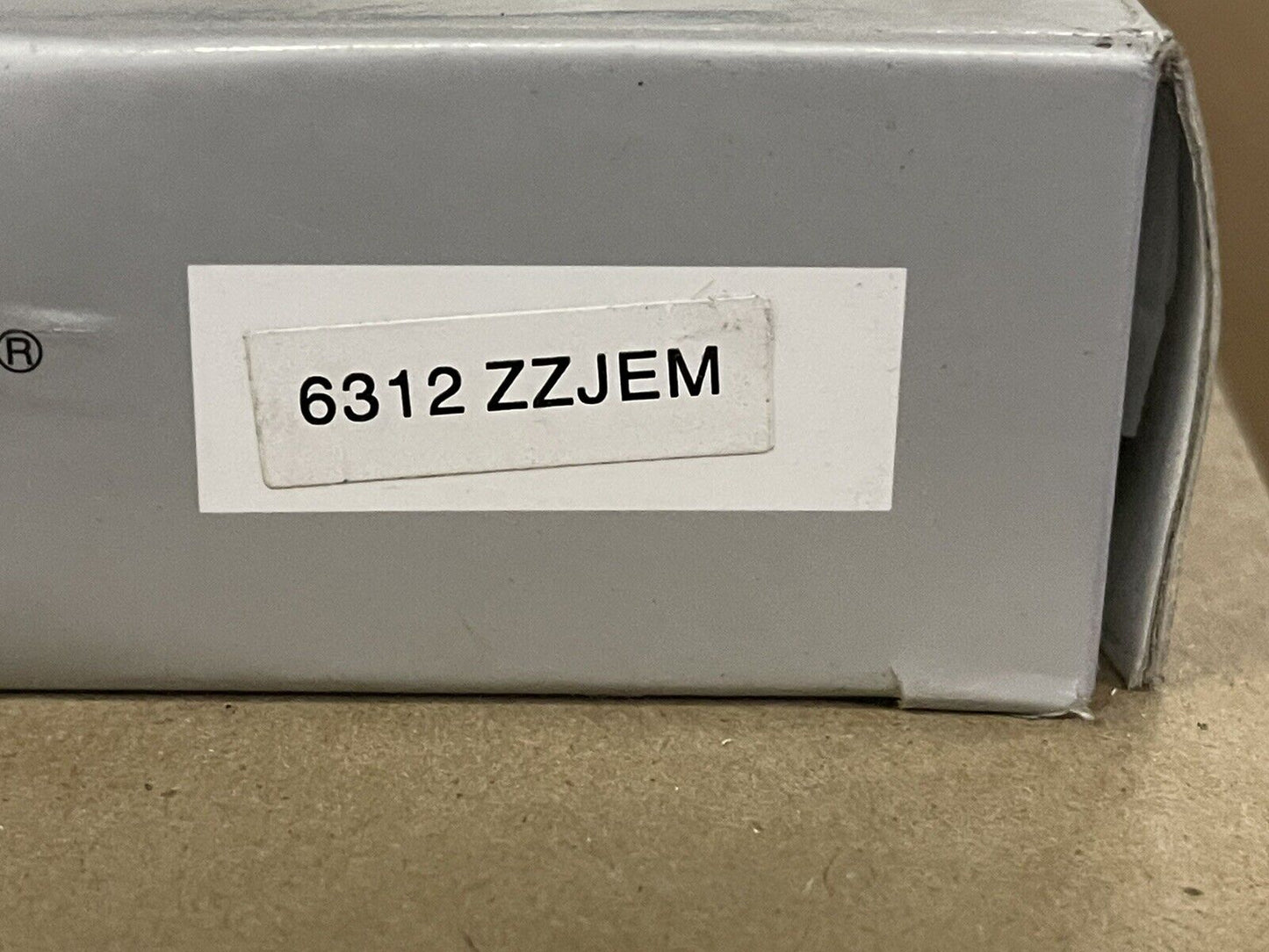 SHUSTER 6312 ZZ JEM DEEP GROOVE DOUBLE SHIELDED BALL BEARING 60x130x31 mm.