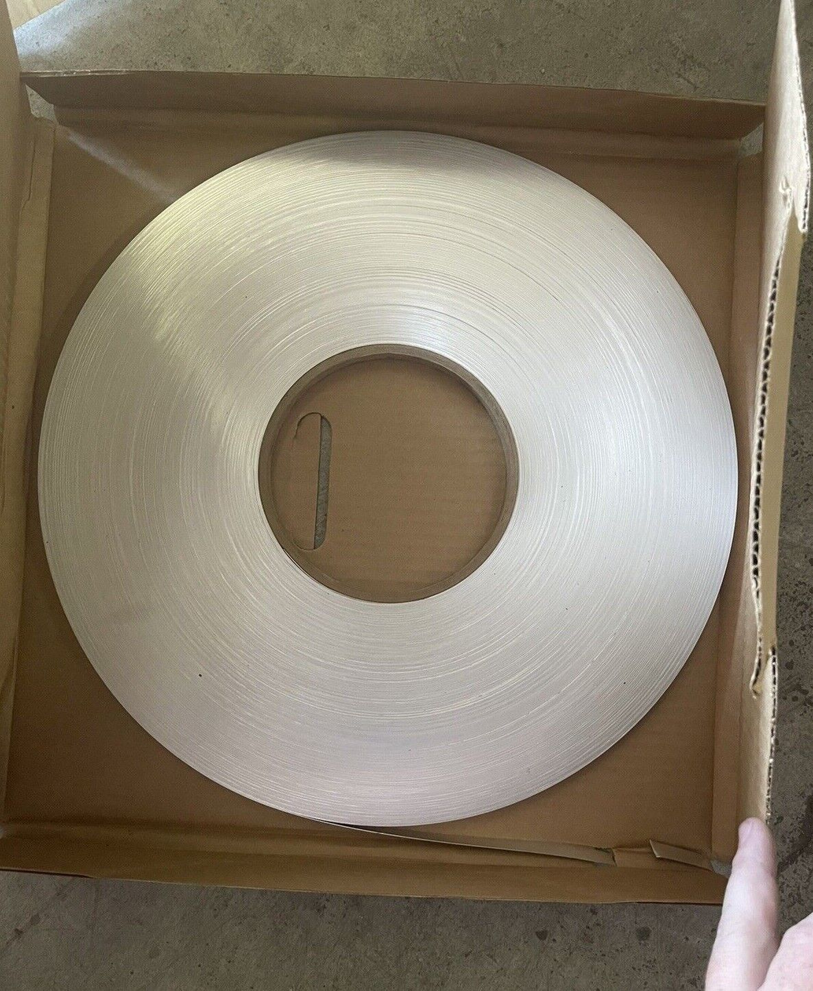 1/2" x 0.020 ALUMINUM BANDING, STRAPPING (900 FEET COIL), 3003 ALUMINUM