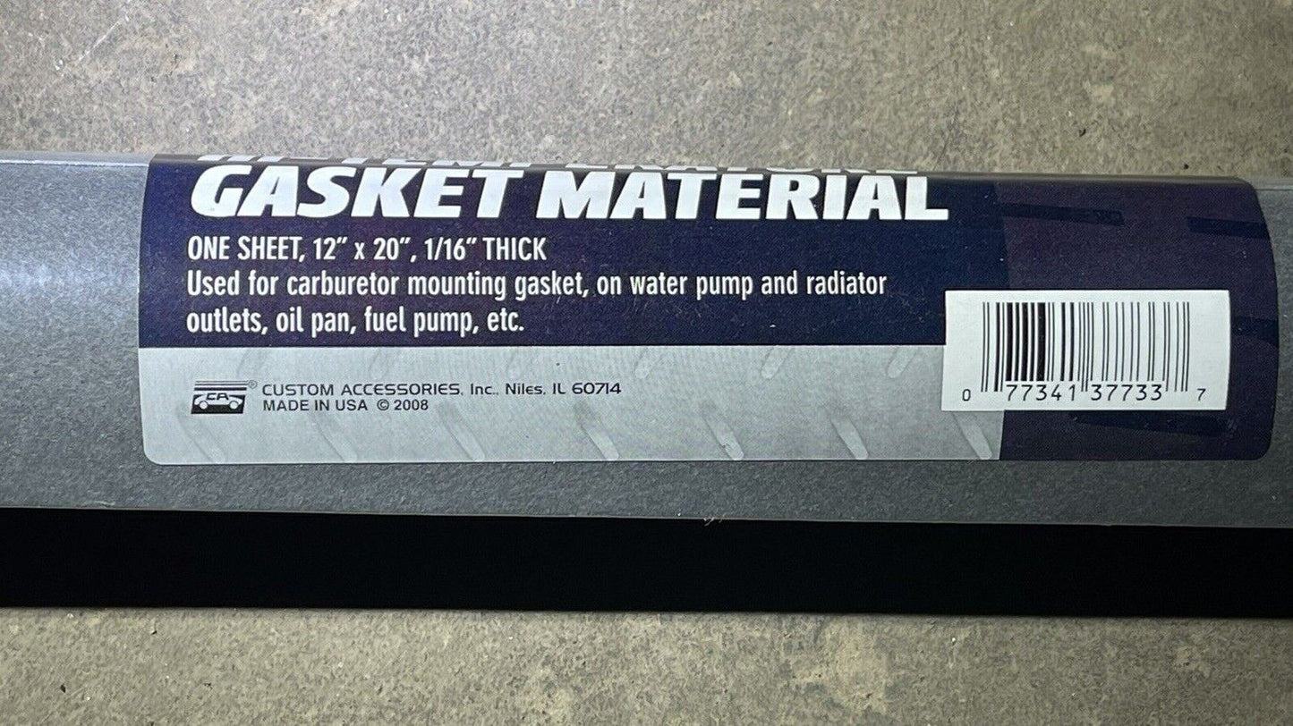 SHOP CRAFT 37733 HI-TEMPERATURE GASKET MATERIAL 12" x 20", 1/16" THICK