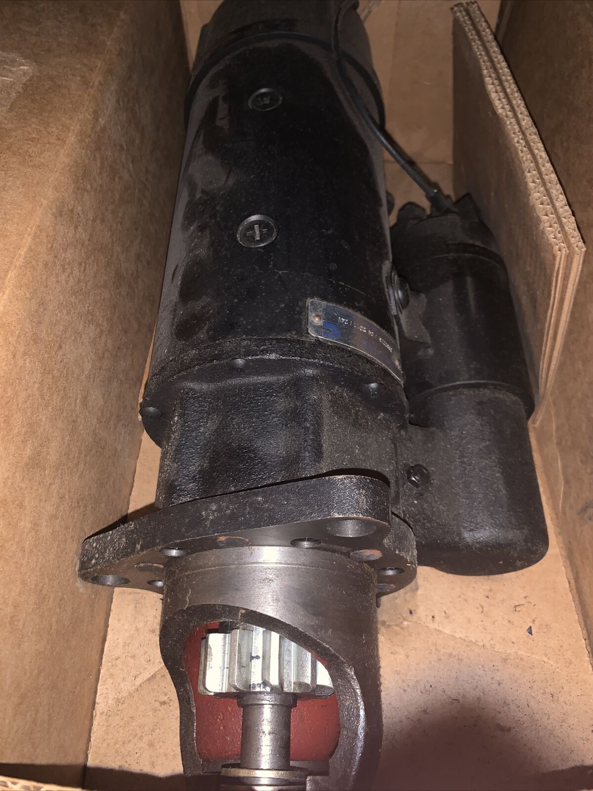 CUMMINS MOTOR, STARTING 3632273 (DUAL ELECTRIC) GENUINE OEM PART