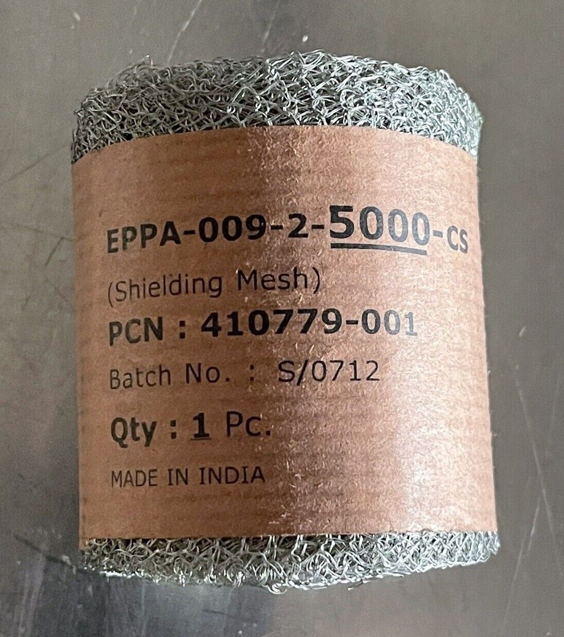 RAYCHEM TE CONNECTIVITY HVS-MESH-2-5000 COPPER SHIELDING MESH, 2" W x 16.5' L