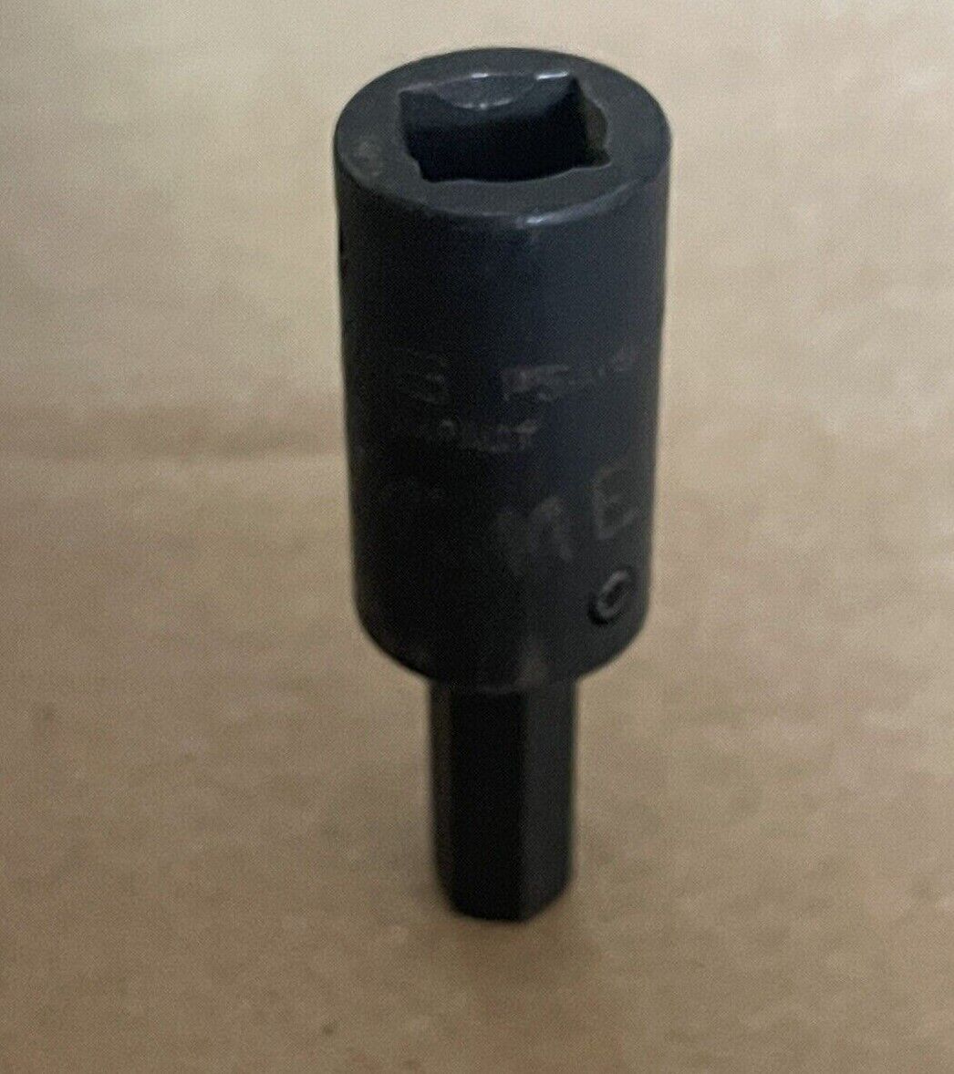 SNAP-ON 1/2" DRIVE SAE 7/16" POWER INDUSTRIAL HEX SOCKET DRIVER, PSA14E