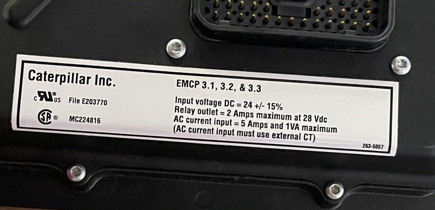 CATERPILLAR CAT 300-7647 CONTROL GP EMCP 3.1, 3.2, and 3.3