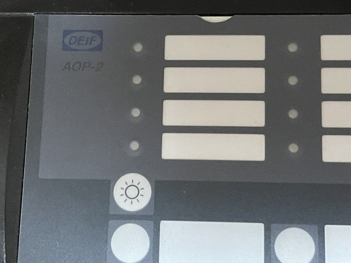 DEIF AOP-2 DISPLAY UNIT - ADDITIONAL OPERATOR PANEL