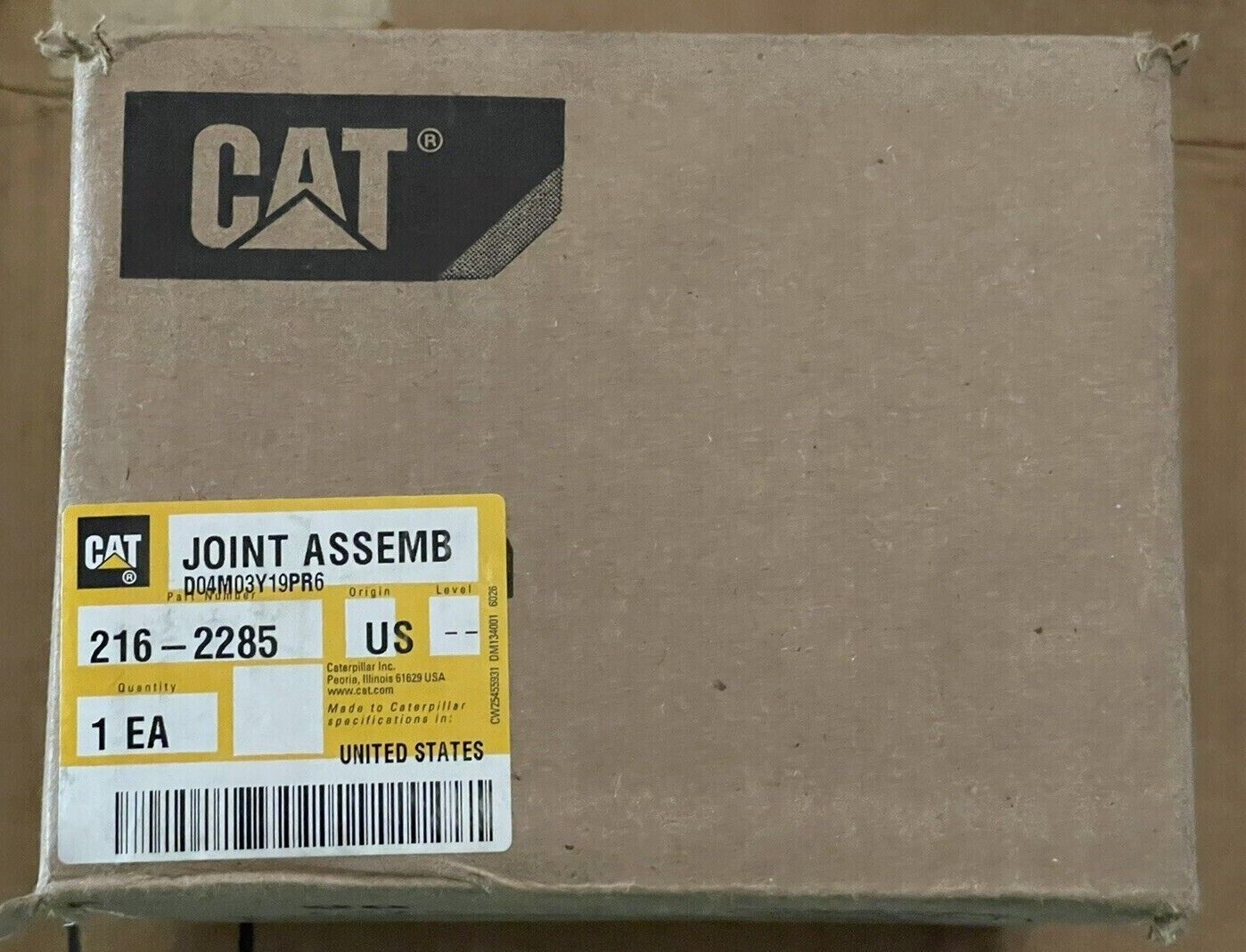 CATERPILLAR CAT 216-2285 JOINT ASSEMB