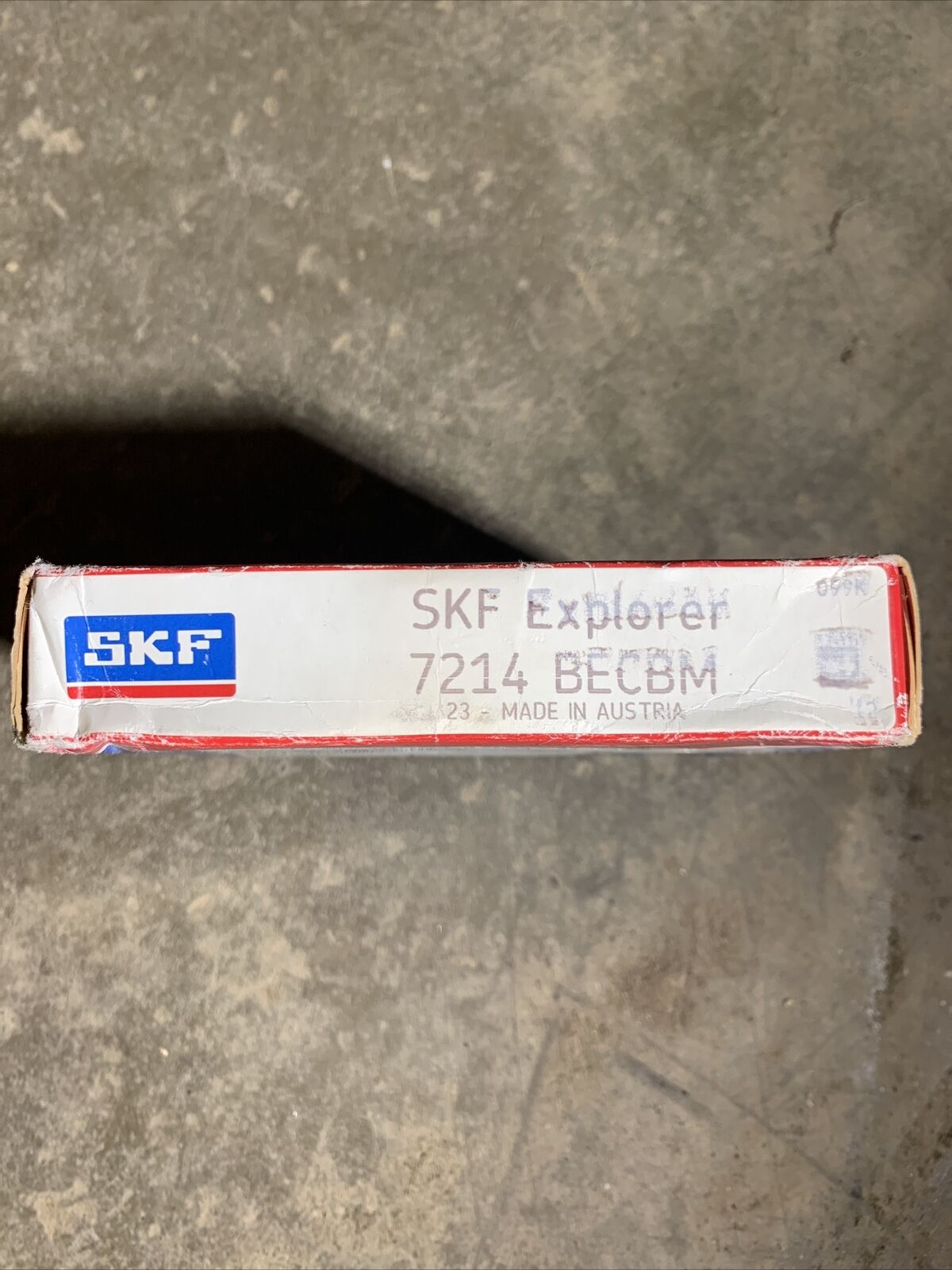 SKF 7214BECBM ANGULAR CONTACT SINGLE ROW BALL BEARING 70x125x24 mm.