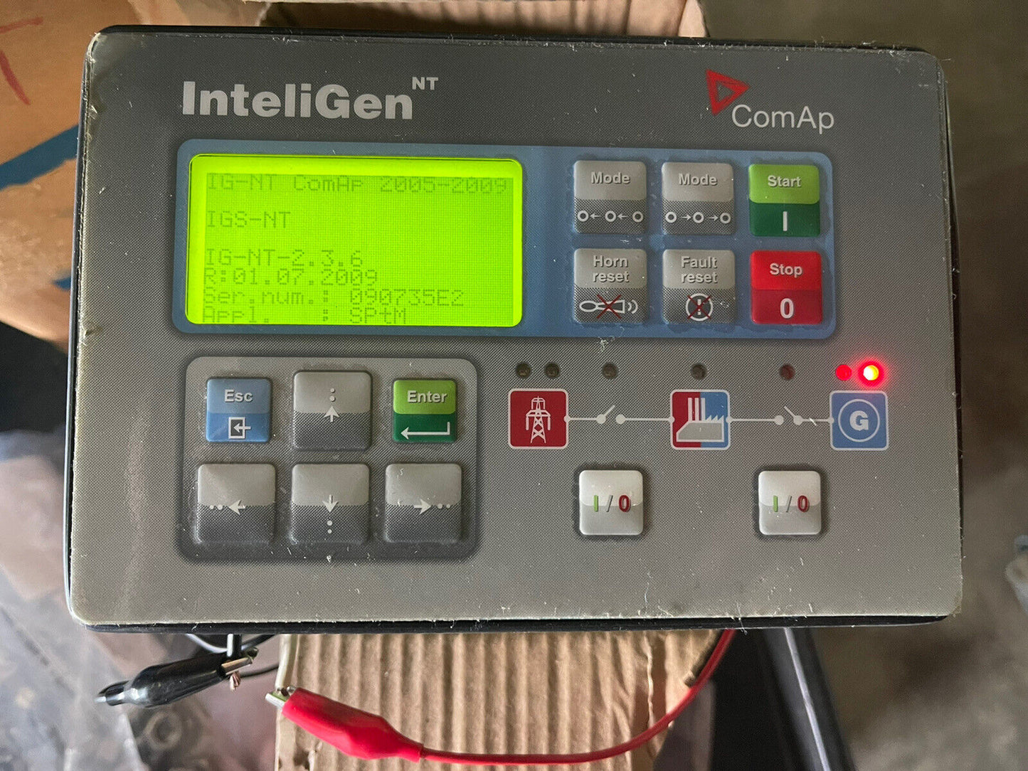 COMAP IG-NT GC INTELIGEN NT OPERATOR INTERFACE PANEL