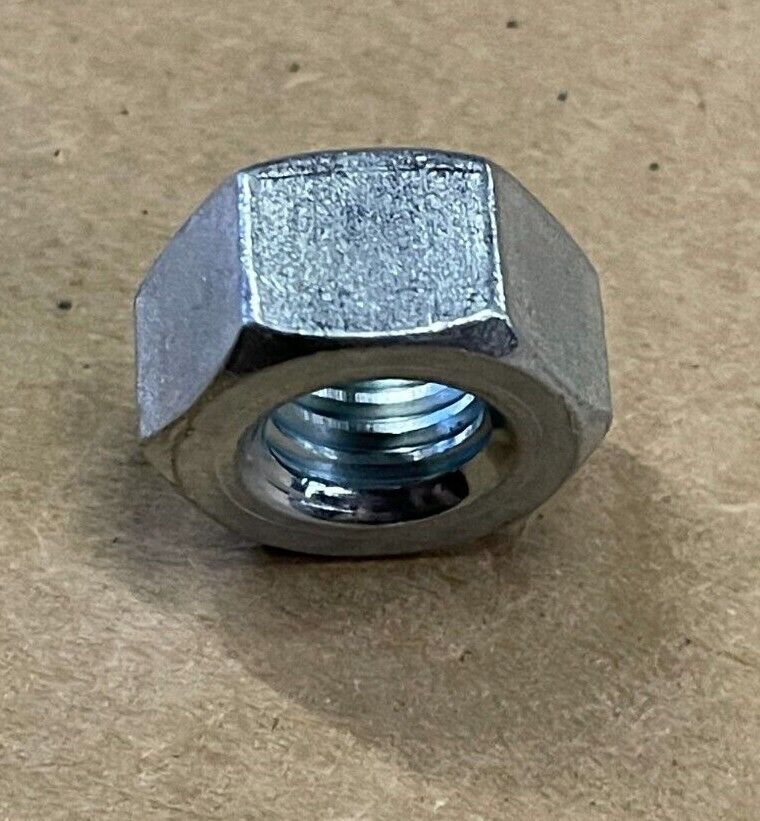 1/2"-13 FULLY FINISHED HEX NUTS, ZINC PLATED STEEL, GRADE 5. MULTIPLE QUANTITIES