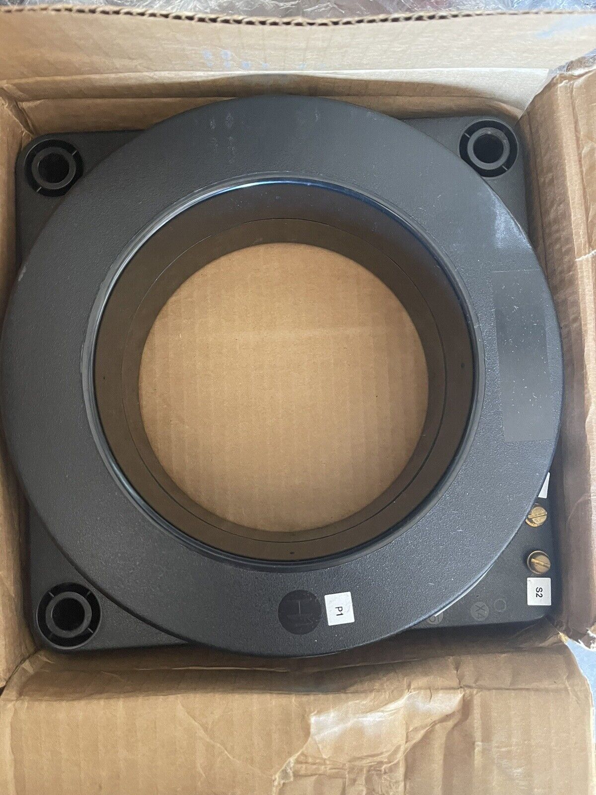 GE 780I-202-1 SOLID CORE CURRENT TRANSFORMER, PROTECTIVE AND MEASURING