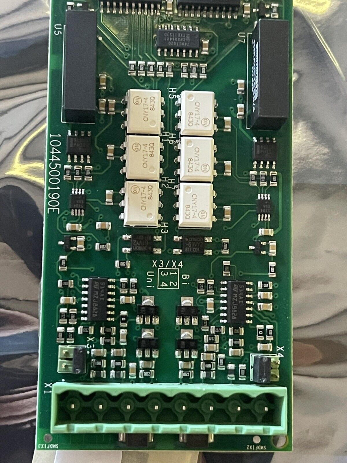 DEIF 1044500150D PCB CARD, DPD 0024, CWI 105, 94V-0