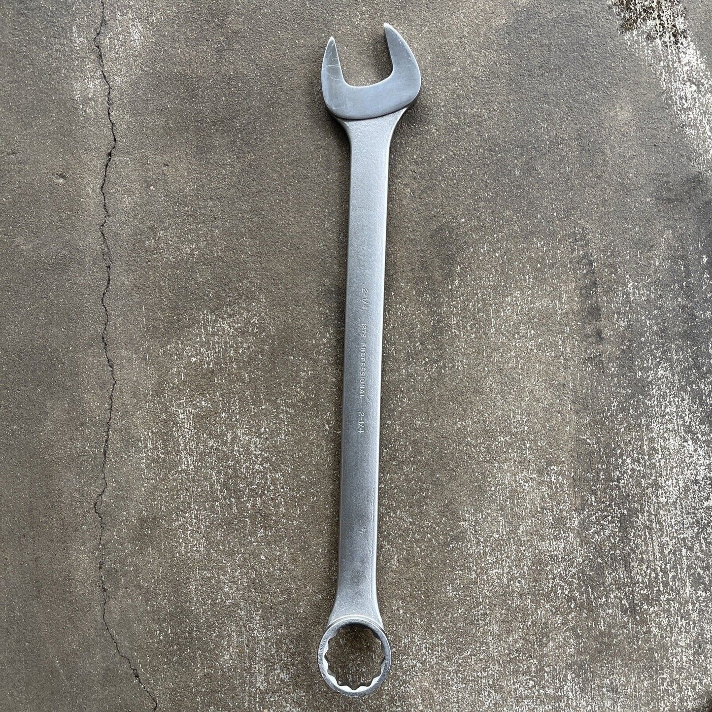 PROTO J1272 COMBINATION WRENCH, ALLOY STEEL, 2-1/4" HEAD SIZE, 12-POINT BOX END