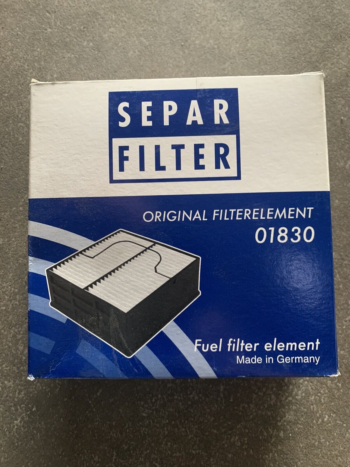 SEPAR 59-01830 FUEL WATER SEPARATOR FILTER ELEMENT 10 MICRON (CASE OF 12 PCS.)